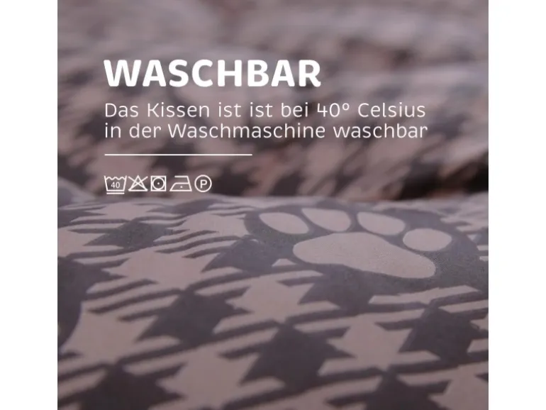 Bestlivings Hundekissen 60x80x15cm Braun Hundekorb Hundebett