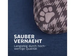 Bestlivings Hundekissen 60x80x15cm Braun Hundekorb Hundebett