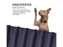 Bestlivings Hundematte 85x70cm Rot Outdoor Wasserabweisend Atmungsaktiv Hundebet