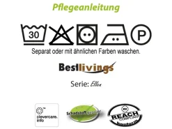 Bestlivings Kissenhülle Ellen 30 x 30 cm Braun