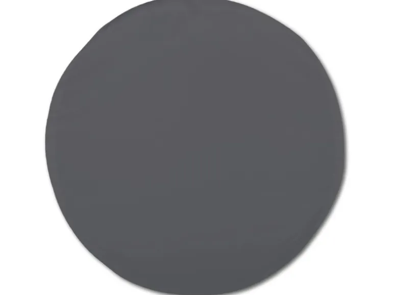 Bestlivings Kissenhülle Ellen Durchmesser 30 cm Anthrazit