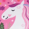Bestlivings Kissenhülle 2er Pack Fotodruck 40 x 40 cm Einhorn Pink