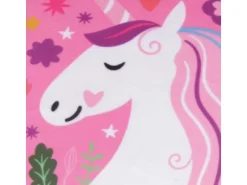 Bestlivings Kissenhülle 2er Pack Fotodruck 40 x 40 cm Einhorn Pink