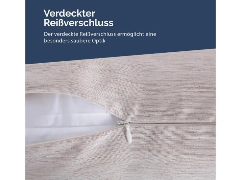 Bestlivings Kissenhülle Joy 60 x 60 cm Beige