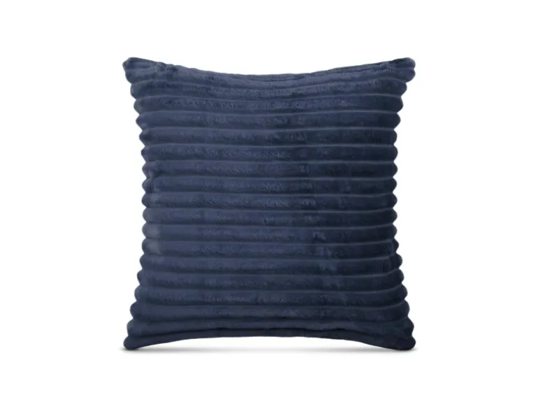 Bestlivings Kissenhülle Kordoptik 40 x 40 cm Mitternachtsblau