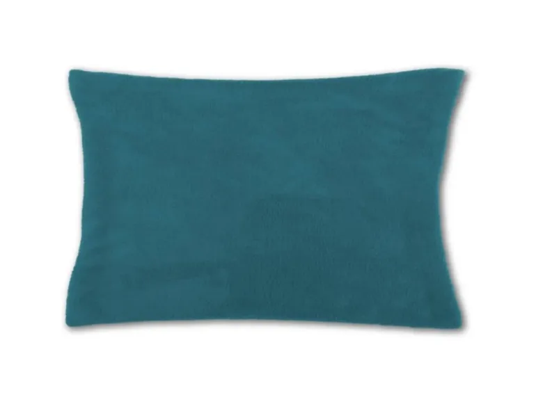 Bestlivings Kissenhülle Kuschel 30 x 50 cm Ozeanblau mit Füllung