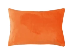 Bestlivings Kissenhülle Kuschel Kissenbezug mit Reißverschluss 40 x 60 cm Orange