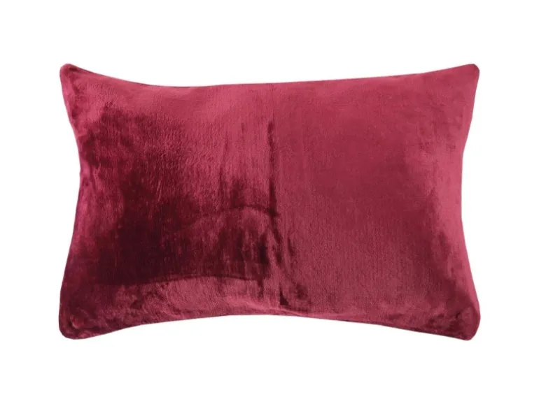 Bestlivings Kissenhülle Kuschel Celina 40 x 60 cm Aubergine