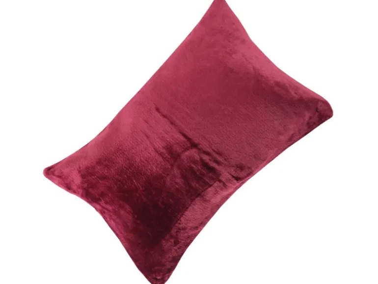 Bestlivings Kissenhülle Kuschel Celina 40 x 60 cm Aubergine