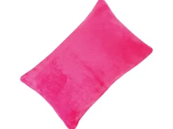 Bestlivings Kissenhülle Kuschel Kissenbezug mit Reißverschluss 40 x 60 cm Pink