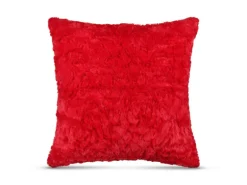 Bestlivings Kissenhülle Rose Kuschel 40 x 40 cm Rot