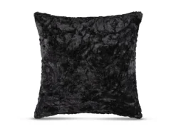 Bestlivings Kissenhülle Rose Kuschel 40 x 40 cm Schwarz