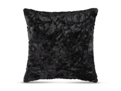 Bestlivings Kissenhülle Rose Kuschel 40 x 40 cm Schwarz