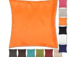 Bestlivings Kissenhüllen 50 x 50 cm Alessia Orange Ohne Füllung