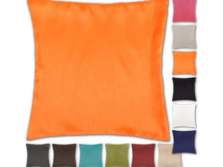 Bestlivings Kissenhüllen 50 x 50 cm Alessia Orange Ohne Füllung