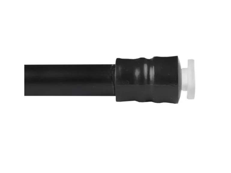 Bestlivings Klemmstange mit Schraubtechnik Schwarz 80 bis 120 cm