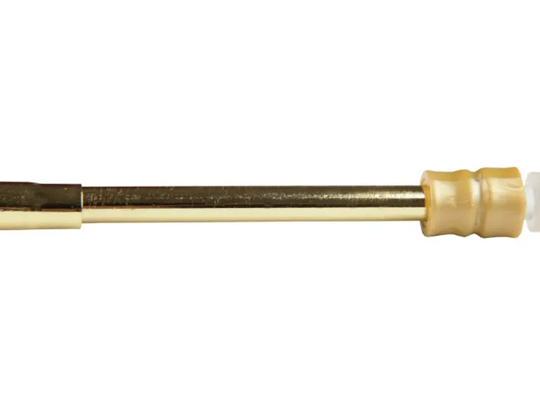 Bestlivings Klemmstange mit Schraubtechnik Glänzend Gold 40 bis 60 cm