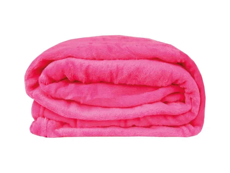 Bestlivings Kuscheldecke Celina 2er Pack Pink 80 x 120 cm