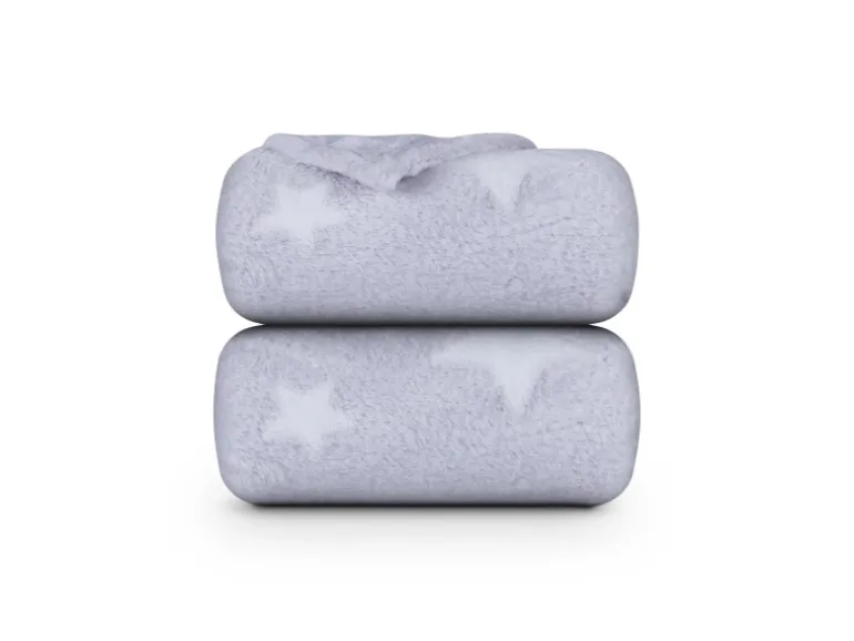 Bestlivings Kuscheldecke Cashmere Touch Glow In The Dark 150 x 200 cm Sterne