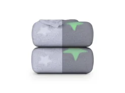 Bestlivings Kuscheldecke Cashmere Touch Glow In The Dark 150 x 200 cm Sterne