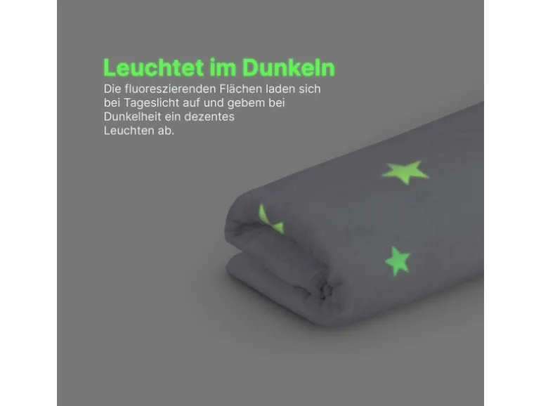 Bestlivings Kuscheldecke Cashmere Touch Glow In The Dark 150 x 200 cm Sterne