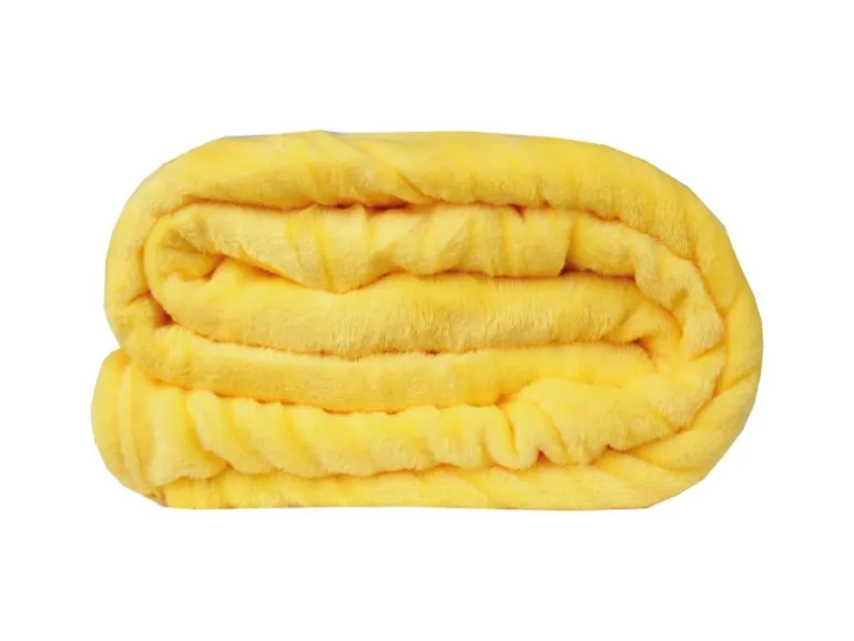 Bestlivings Kuscheldecke Celina 2er Pack Gelb 150 x 200 cm