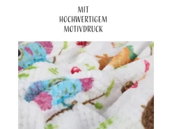 Bestlivings Kuscheldecke Cashmere Dots Kids Eule