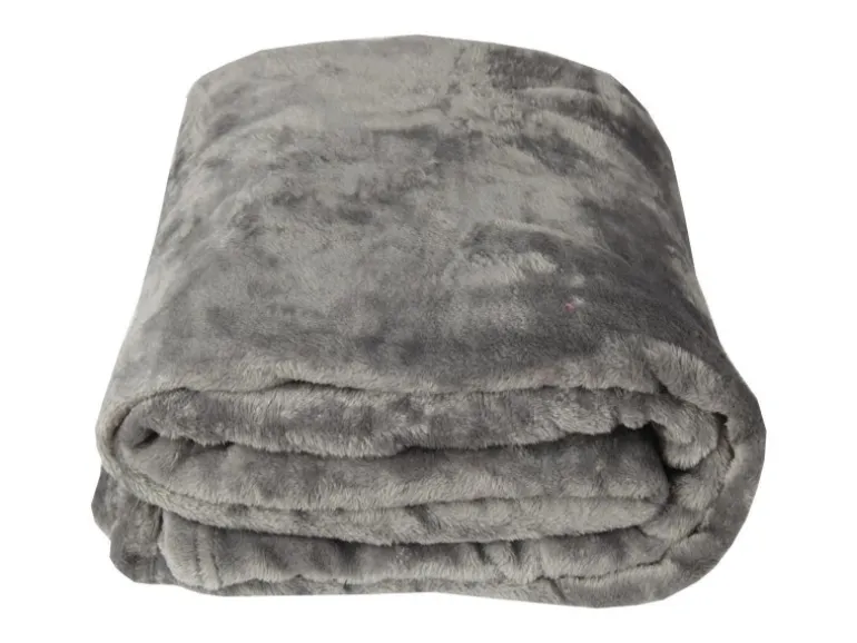 Bestlivings Kuscheldecke Celina 2er Pack Anthrazit 220 x 240 cm