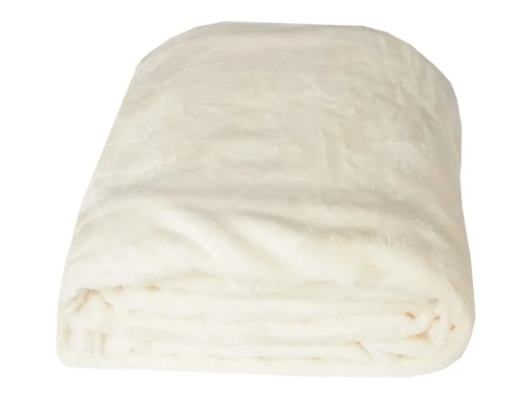 Bestlivings Kuscheldecke Celina 2er Pack Champagner 60 x 80 cm