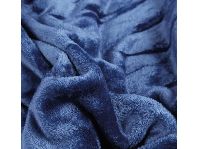 Bestlivings Kuscheldecke Celina Blau 60 x 80 cm