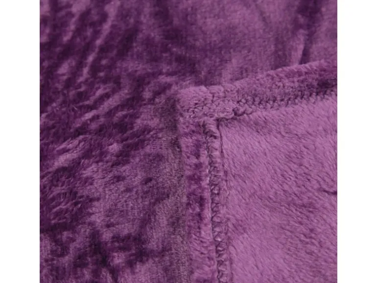 Bestlivings Kuscheldecke Celina Violett 60 x 80 cm