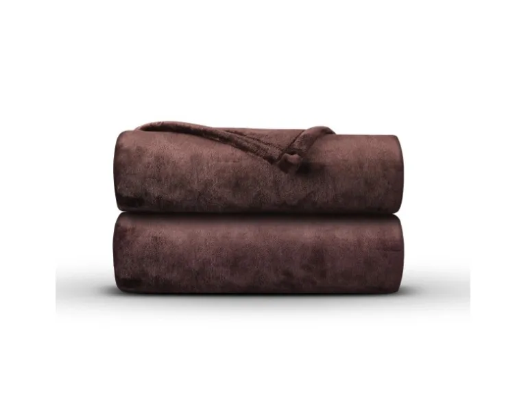 Bestlivings Kuscheldecke Mirabella Cashmere Touch 220 x 240 cm Braun