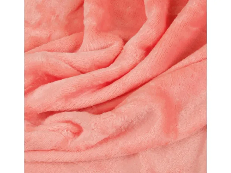 Bestlivings Kuscheldecke Celina Lachs 220 x 240 cm