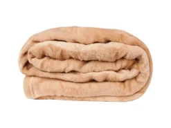 Bestlivings Kuscheldecke Celina 2er Pack Nougat 70 x 100 cm