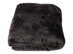 Bestlivings Kuscheldecke Celina 2er Pack Schwarz 80 x 120 cm