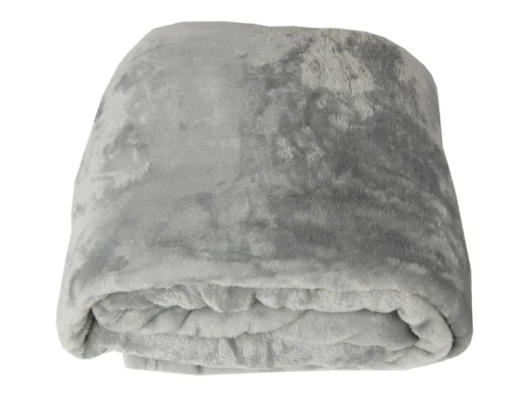 Bestlivings Kuscheldecke Celina 2er Pack Grau 130 x 170 cm