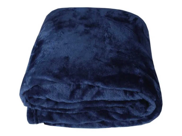 Bestlivings Kuscheldecke Celina 2er Pack Blau 90 x 140 cm