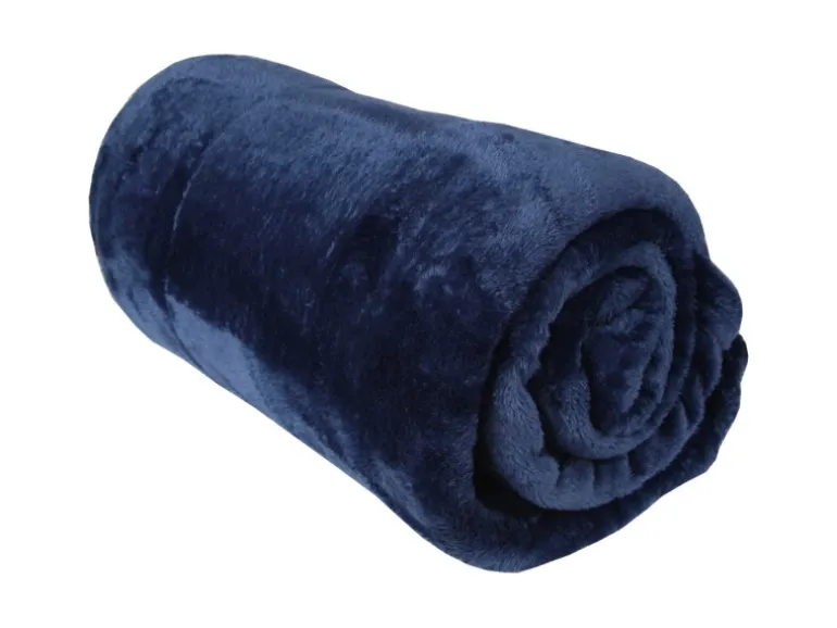 Bestlivings Kuscheldecke Celina 2er Pack Blau 130 x 170 cm