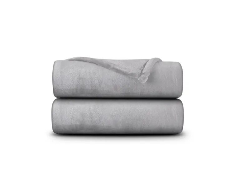 Bestlivings Kuscheldecke Cashmere Touch 150 x 200 cm Silber