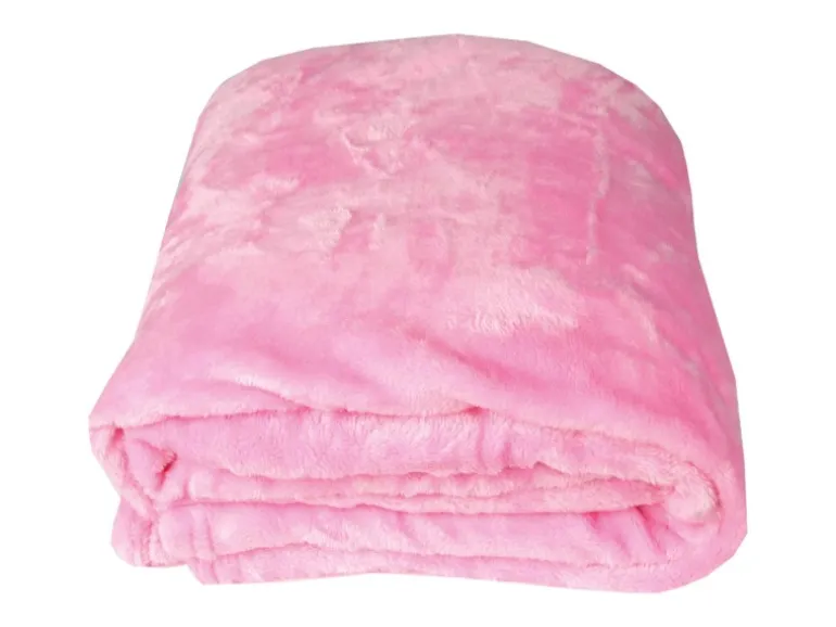 Bestlivings Kuscheldecke Celina 2er Pack Rosa 220 x 240 cm