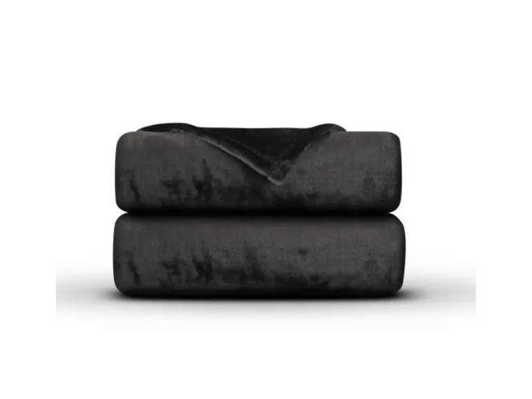 Bestlivings Kuscheldecke Mirabella Cashmere Touch 220 x 240 cm Schwarz