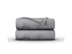 Bestlivings Kuscheldecke Mirabella Cashmere Touch 130 x 170 cm Hellgrau
