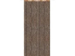 Bestlivings Metall Optik Fadenvorhang Trennvorhang Gardine Stangendurchzug ca. 90 cm x 200 cm Gold
