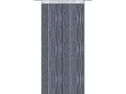 Bestlivings Metallic Fadenvorhang Trennvorhang Gardine 90 cm x 250 cm Weiß Stangendurchzug