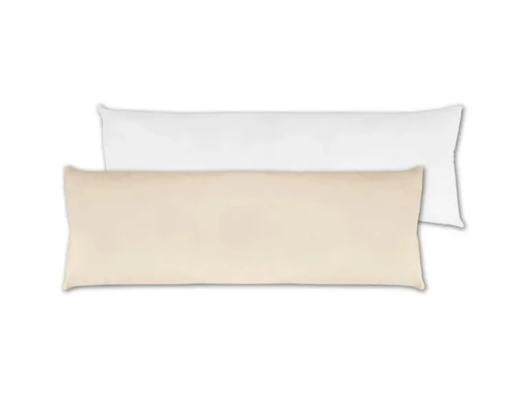 Bestlivings Seitenschläfer Kissenhülle 40 x 120 cm Inklusive Füllkissen Beige