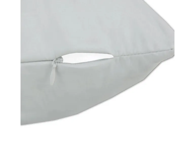 Bestlivings Seitenschläfer Kissenhülle 40 x 120 cm Inklusive Füllkissen Hellgrau