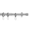 Bestlivings Stilgarnitur Ausziehbar 120 bis 220 cm Silber