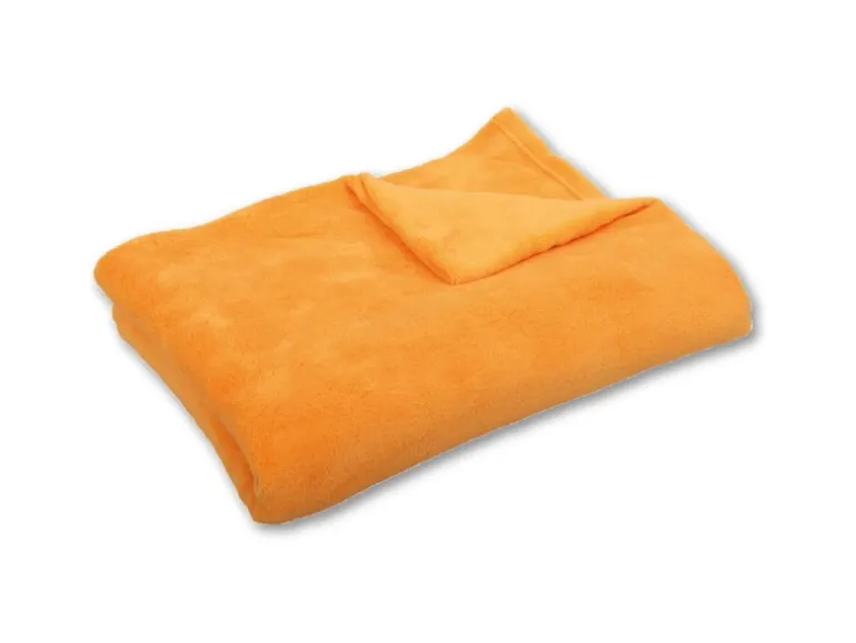 Bestlivings Tierdecke Katzendecke Mikrofaser 90 x 140 cm Maisgelb