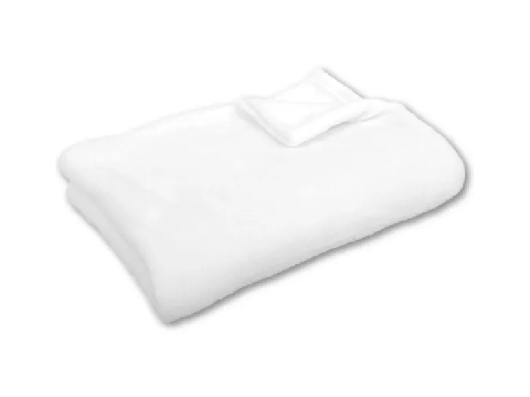 Bestlivings Tierdecke Katzendecke Mikrofaser 60 x 80 cm Weiß