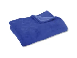 Bestlivings Tierdecke Katzendecke Mikrofaser 70 x 100 cm Blau